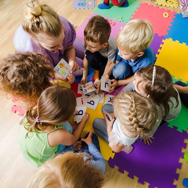 children in circle time