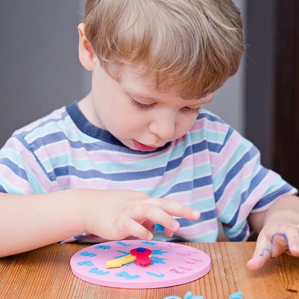 child learning time