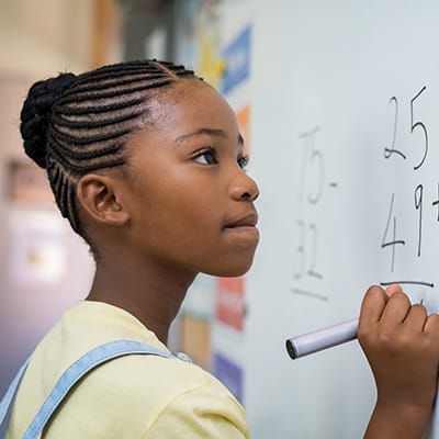 school age child math